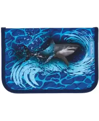 Penalas HERLITZ Blue Shark, vieno skyriaus, užpildytas