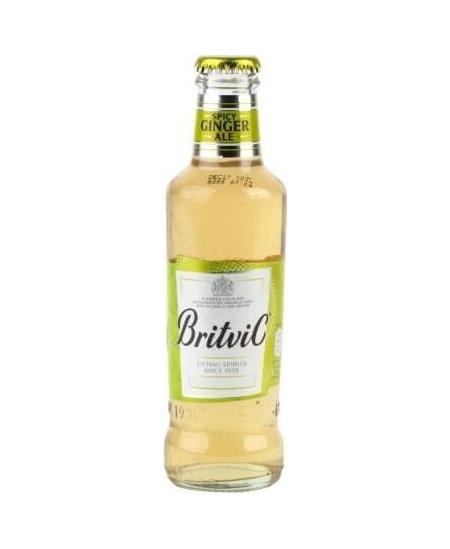 Gaivusis gėrimas BRITVIC Ginger ale, 200 ml stiklo butelis D