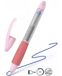 Rašiklis SCHNEIDER Base Ball, rožinės/raudonos spalvos korpusas