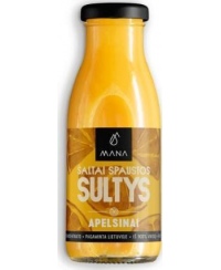 Apelsinų sultys MANA šaltai spaustos, 0,25 l