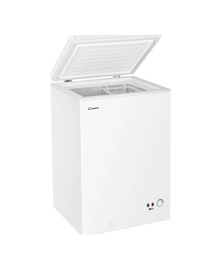 Candy | Freezer | CCHH 100E | Energy efficiency class E | Chest | Free standing | Height 84.5 cm | Total net capacity 97 L | Whi