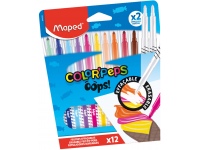 Flomasteriai MAPED Color Peps Oops!, 12 vnt.