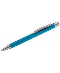 Automatinis tušinukas Ball pen GOMA, 0.7 mm, šviesiai mėlynas korpusas, mėlynas