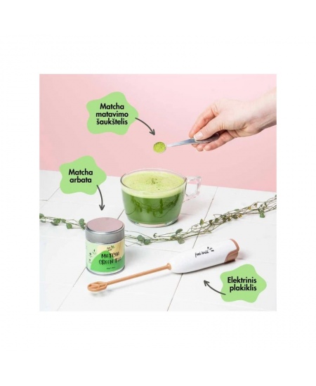 Žaliosios arbatos Matcha rinkinys, 30 g.