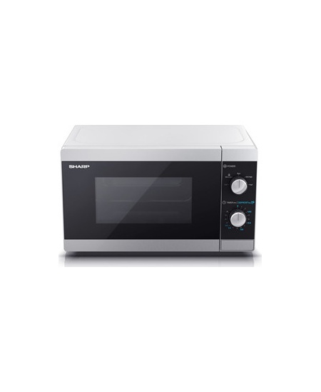 Sharp Microwave Oven  YC-MS01E-S Free standing, 20 L, 800 W, Silver