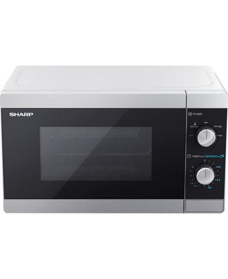 Sharp Microwave Oven  YC-MS01E-S Free standing, 20 L, 800 W, Silver