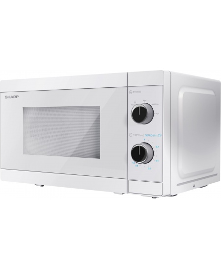 Sharp Microwave Oven  YC-MS01E-C Free standing, 20 L, 800 W,  White