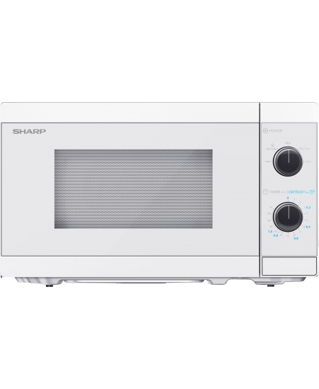 Sharp Microwave Oven  YC-MS01E-C Free standing, 20 L, 800 W,  White