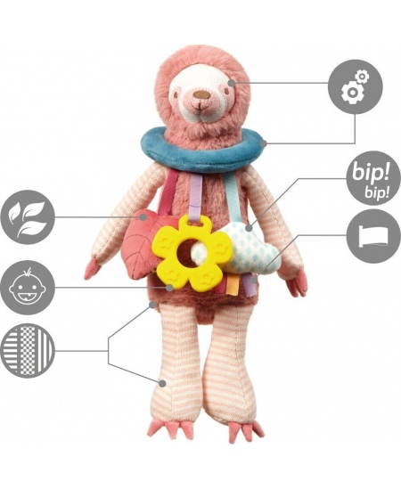 BabyOno vežimėlio pakabinamas - lavinamasis žaislas tinginys 1465