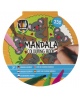 Mandalų spalvinimo knyga GRAFIX Koala, skersmuo 15 cm, 25 psl.