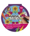 Mandalų spalvinimo knyga GRAFIX Drugelis, skersmuo 15 cm, 25 psl.