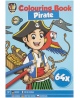 Spalvinimo knygelė GRAFIX Piratas, A5, 64 psl.