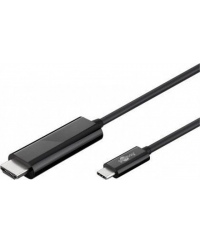 Goobay | Black | USB-C male | HDMI male (type A) | USB-C to HDMI | 1.8 m