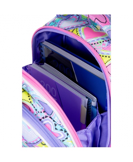 Kuprinė COOLPACK Turtle Pastel Hearts