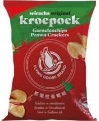 Krevečių traškučiai FLYING GOOSE, 80 g