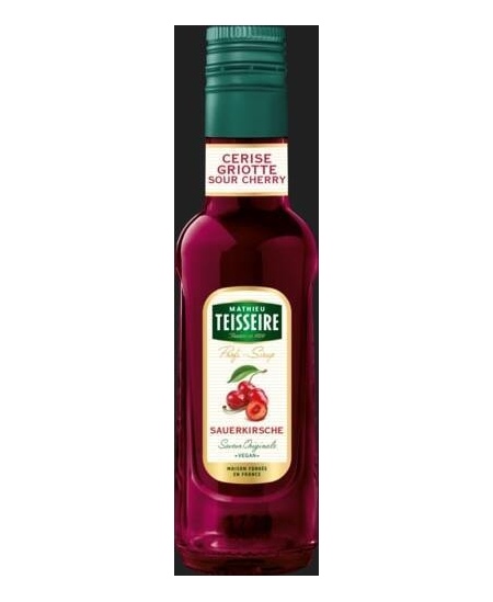 Sirupas TEISSEIRE, rūgščių vyšnių skonio, 0,25 l