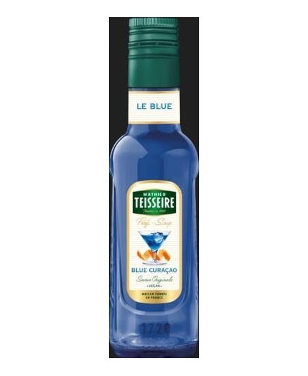 Sirupas TEISSEIRE, Blue Curacao skonio, 0,25 l