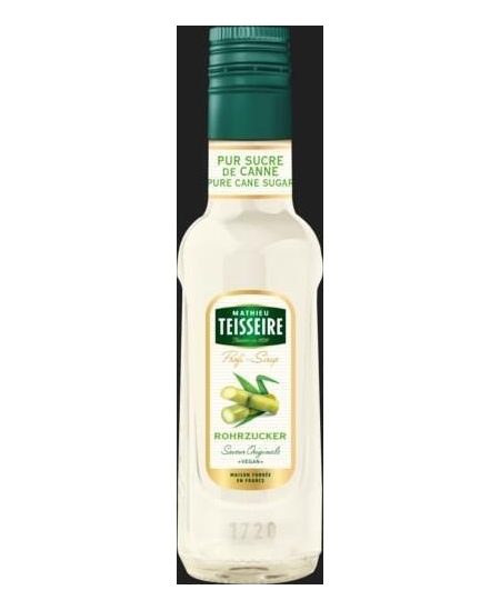 Sirupas TEISSEIRE, cukranendrių cukraus skonio, 0,25 l