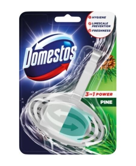 WC muiliukas DOMESTOS PINE su dėklu, 35 g