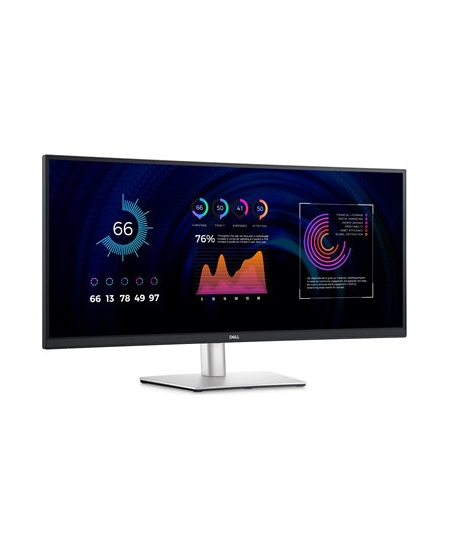 Dell | Monitor | P3424WE | 34 " | IPS | 21:9 | 60 Hz | 5 ms | 300 cd/m² | Black