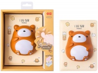 Užrašų knygelė Squishi Bear, 128 lapų