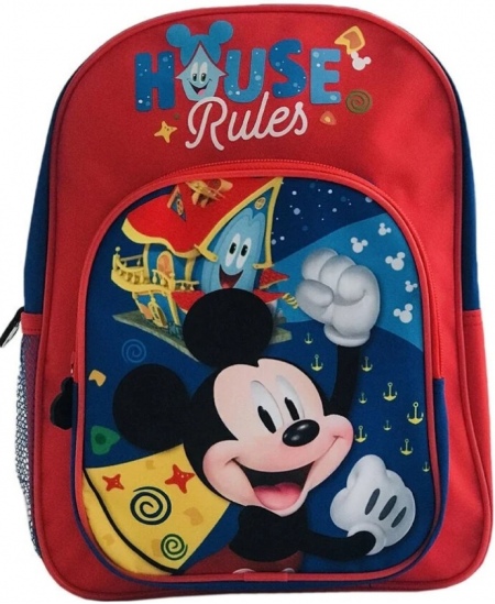 Disney Kuprinė Vaikams House Rules Red 21412201 4
