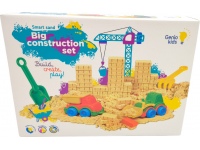 Genio kids rinkinys išmanusis smėlis su smėliadėže Big Construction 1 kg