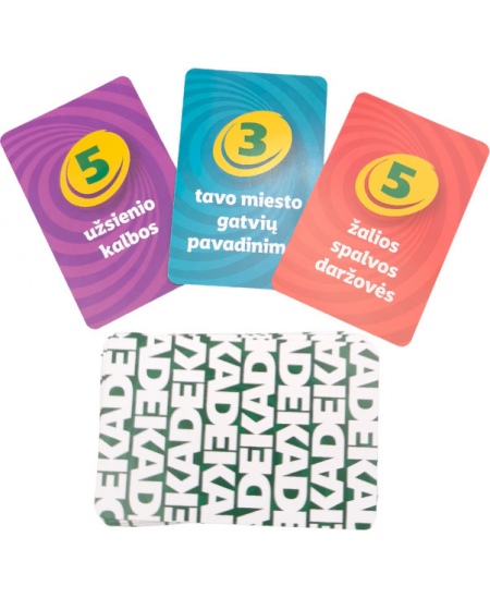 Stalo žaidimas Deka