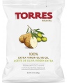Bulvių traškučiai TORRES, su alyvuogių aliejumi, 125 g