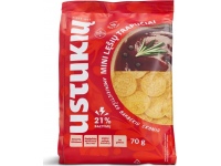 Mini lęšių trapučiai USTUKIŲ MALŪNAS, barbekiu skonio, 70 g