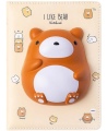 Užrašų knygelė SQUISHY Bear, 128 lapų