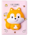 Užrašų knygelė SQUISHY Squirrrel, 128 lapų