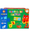 Dėlionė Baby Puzzle „Mama ir jos mažylis“, 24 detalės