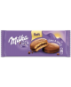 Pyragaičiai MILKA biskvitiniai su kakaviniu įdaru ir šokolado gabaliukais, 150g