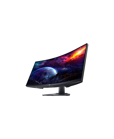 Dell LCD S3422DWG 34 ", VA, WQHD, 3440 x 1440, 21:9, 2 ms, 400 cd/m², Black, HDMI ports quantity 2