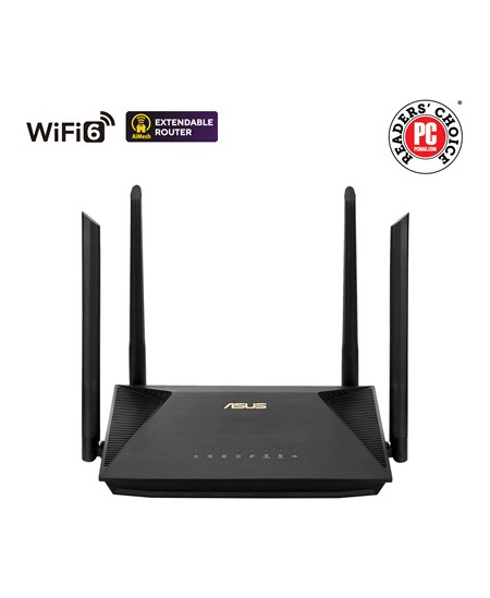 Asus Wireless AX1800 Dual Band Gigabit Router  RT-AX53U Ethernet LAN (RJ-45) ports 4, Antenna type  External antenna x 4