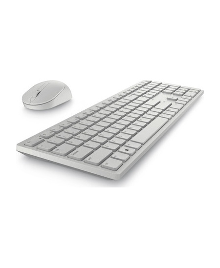 Dell Keyboard and Mouse KM5221W Pro Wireless, RU, 2.4 GHz, White