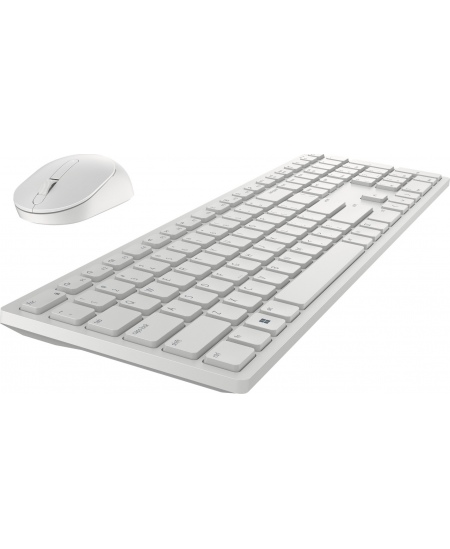 Dell Keyboard and Mouse KM5221W Pro Wireless, RU, 2.4 GHz, White