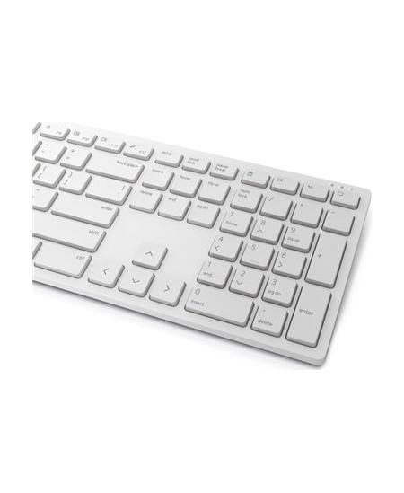 Dell Keyboard and Mouse KM5221W Pro Wireless, RU, 2.4 GHz, White
