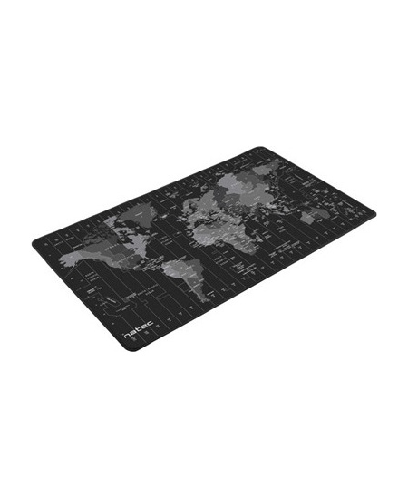 Natec Mouse Pad, Time Zone Map, Maxi, 800x400 mm