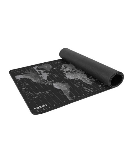 Natec Mouse Pad, Time Zone Map, Maxi, 800x400 mm