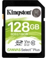 Kingston | Canvas Select Plus | 128 GB | SDHC | Flash memory class 10