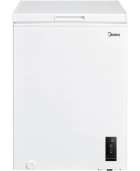 Midea Freezer | MDRC152FEE01 | Energy efficiency class E | Chest | Free standing | Height 85 cm | Total net capacity 99 L | Whit