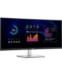 Dell | Ultrawide Curved Monitor | P3424WE | 34 " | IPS | WQHD | 21:9 | 60 Hz | 5 ms | 3440 x 1440 | 300 cd/m² | HDMI ports