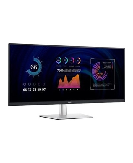 Dell | Ultrawide Curved Monitor | P3424WE | 34 " | IPS | WQHD | 21:9 | 60 Hz | 5 ms | 3440 x 1440 | 300 cd/m² | HDMI ports