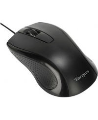 Targus Full-Size Optical Antimicrobial Wired Mouse | Mouse | Full-Size Optical Antimicrobial | Wired | Black