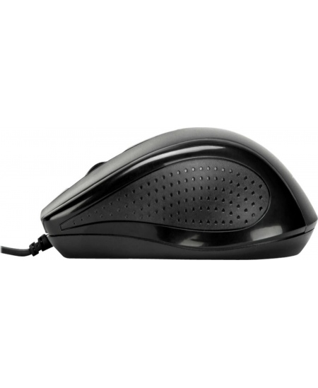 Targus Full-Size Optical Antimicrobial Wired Mouse | Mouse | Full-Size Optical Antimicrobial | Wired | Black