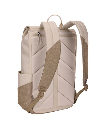 Thule | Backpack 16L | Lithos | Fits up to size 16 " | Laptop backpack | Pelican Gray/Faded Khaki