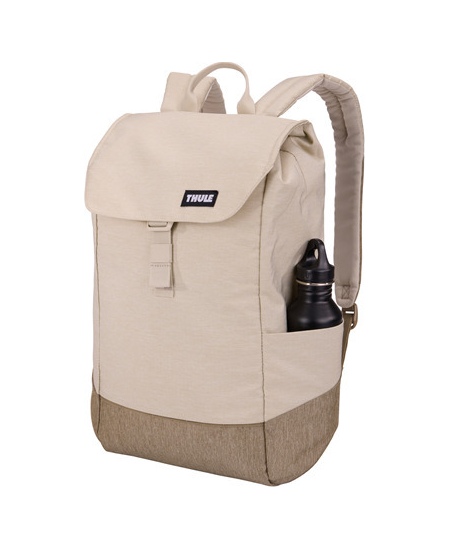 Thule | Backpack 16L | Lithos | Fits up to size 16 " | Laptop backpack | Pelican Gray/Faded Khaki