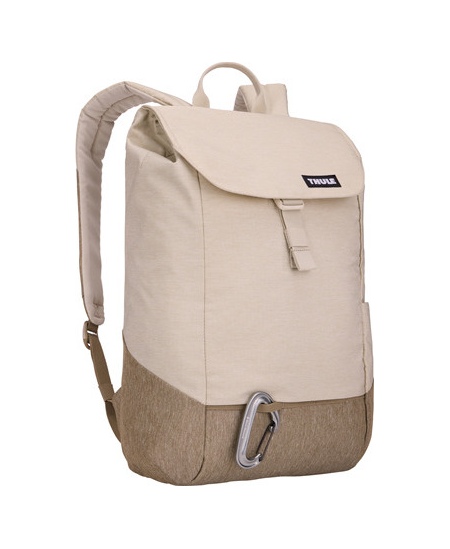 Thule | Backpack 16L | Lithos | Fits up to size 16 " | Laptop backpack | Pelican Gray/Faded Khaki